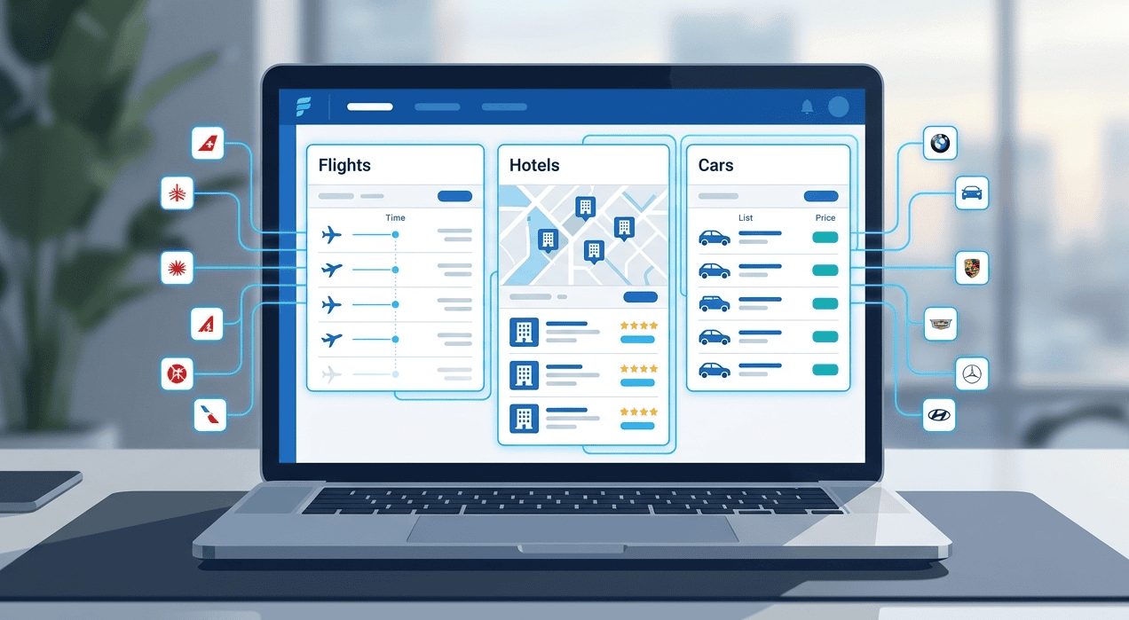 Travel API aggregator platform connecting OTAs and travel suppliers through one unified API