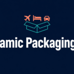 Dynamic packaging API banner bundling a flight, hotel, and car into one package